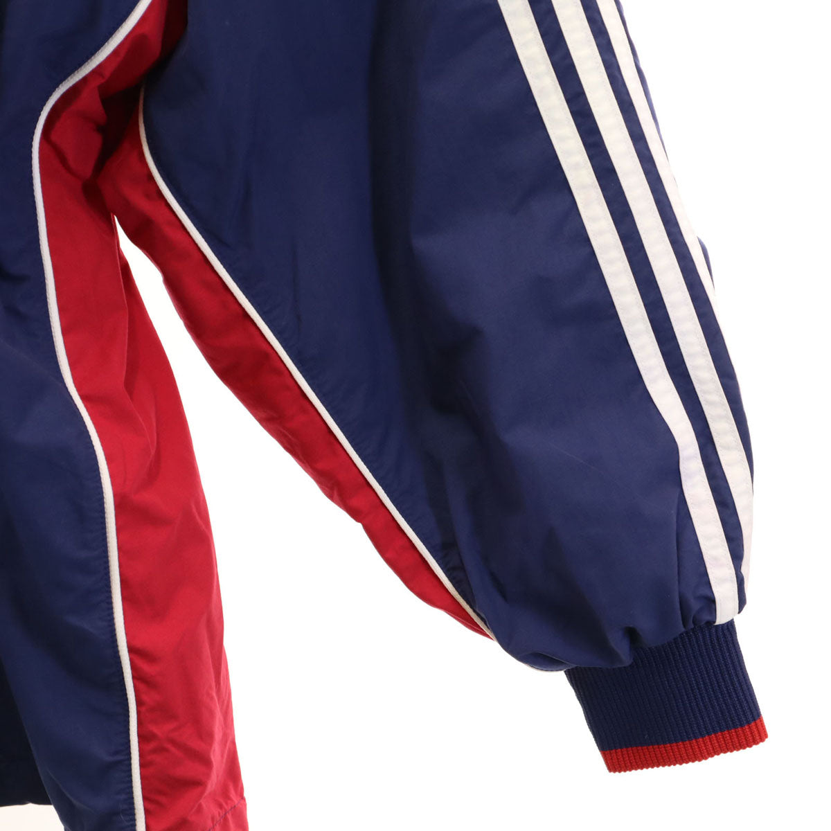adidas アディダス 日本製 トレーニング ナイロンジャケット 上下 セットアップ O ネイビー系 メンズ
