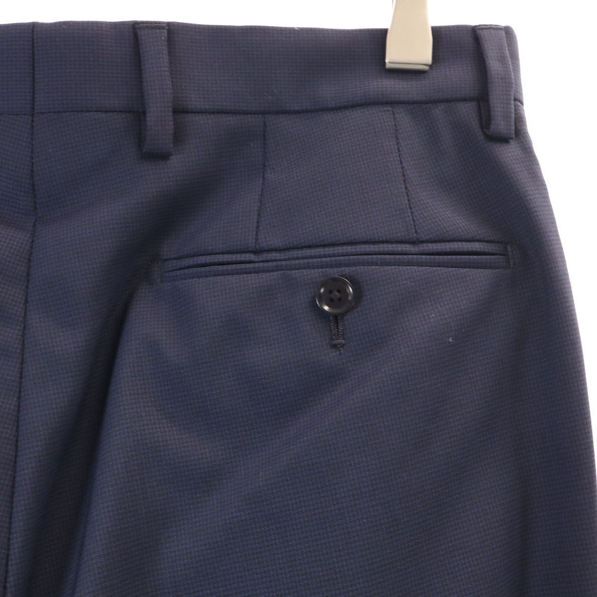 美品 green label relaxing グリーンレーベルリラクシング スーツ 上下 セットアップ 44/76 ネイビー系 メンズ