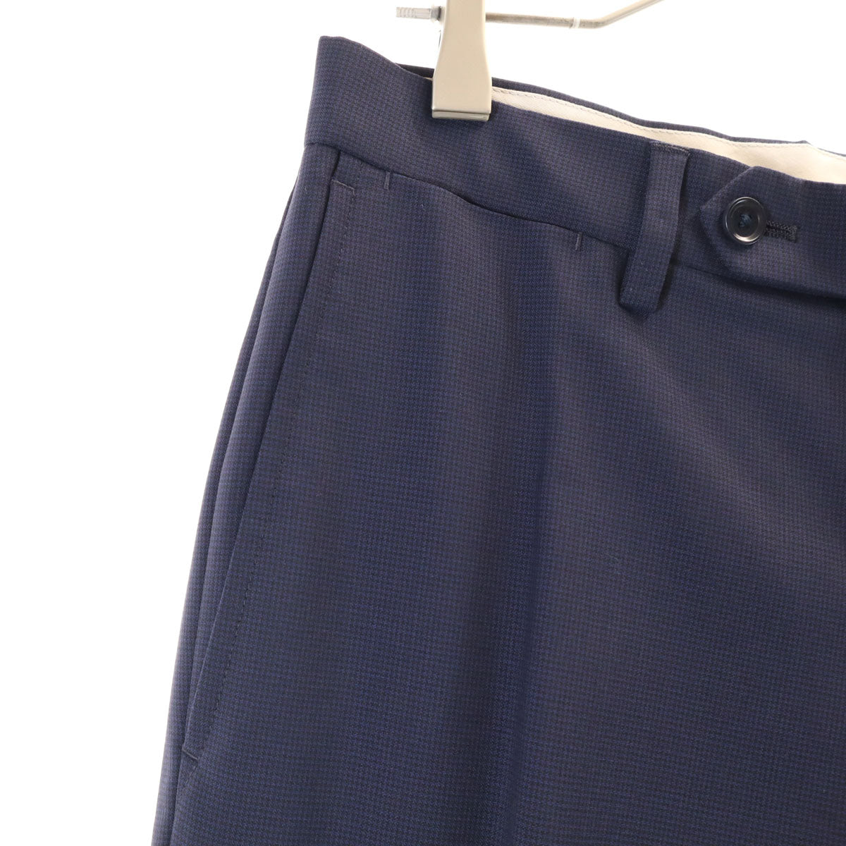 美品 green label relaxing グリーンレーベルリラクシング スーツ 上下 セットアップ 44/76 ネイビー系 メンズ