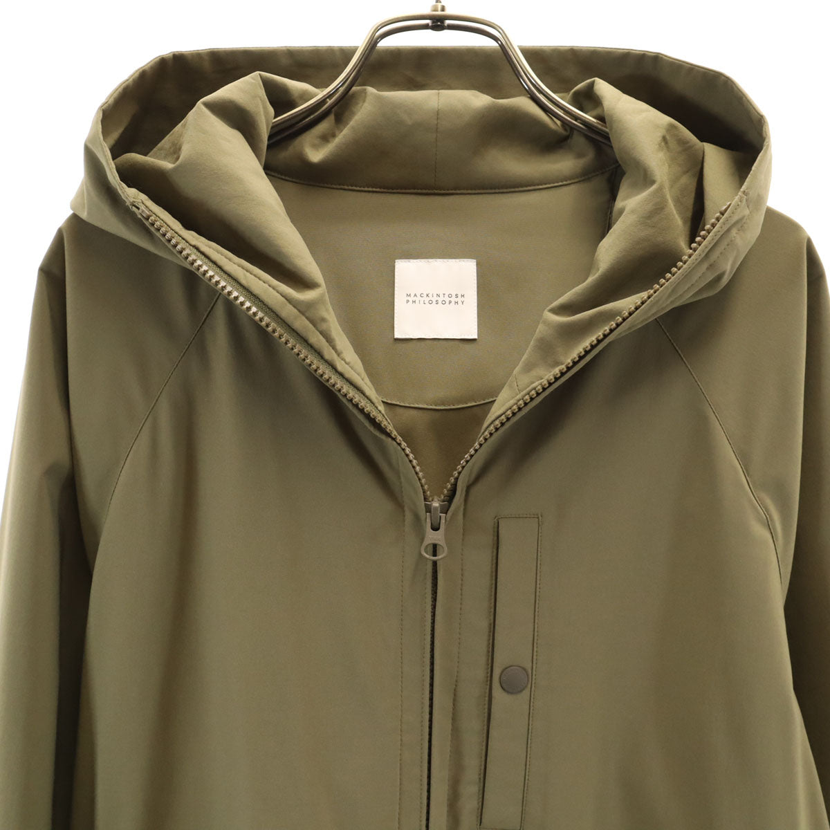 MACKINTOSH PHILOSOPHY マッキントッシュフィロソフィー 長袖 ジップパーカー 40 カーキ系 メンズ