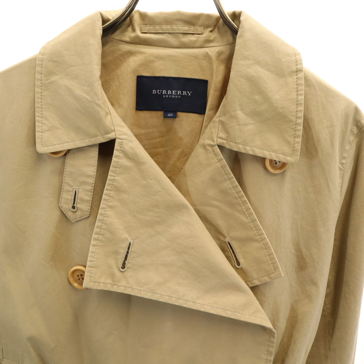 BURBERRY LONDON バーバリーロンドン トレンチ ジャケット 40 ベージュ 三陽商会 レディース