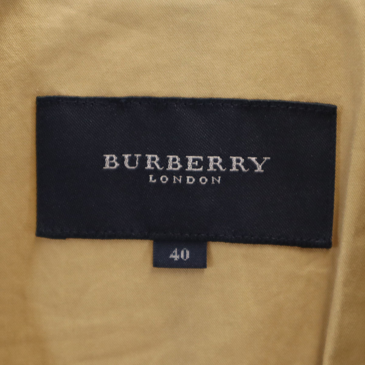 BURBERRY LONDON バーバリーロンドン トレンチ ジャケット 40 ベージュ 三陽商会 レディース