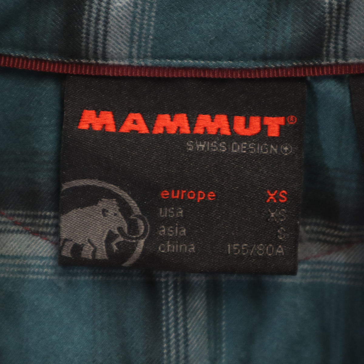 Mammut マムート チェック柄 長袖 Alessandria Tour シャツ S グリーン系 アウトドア レディース