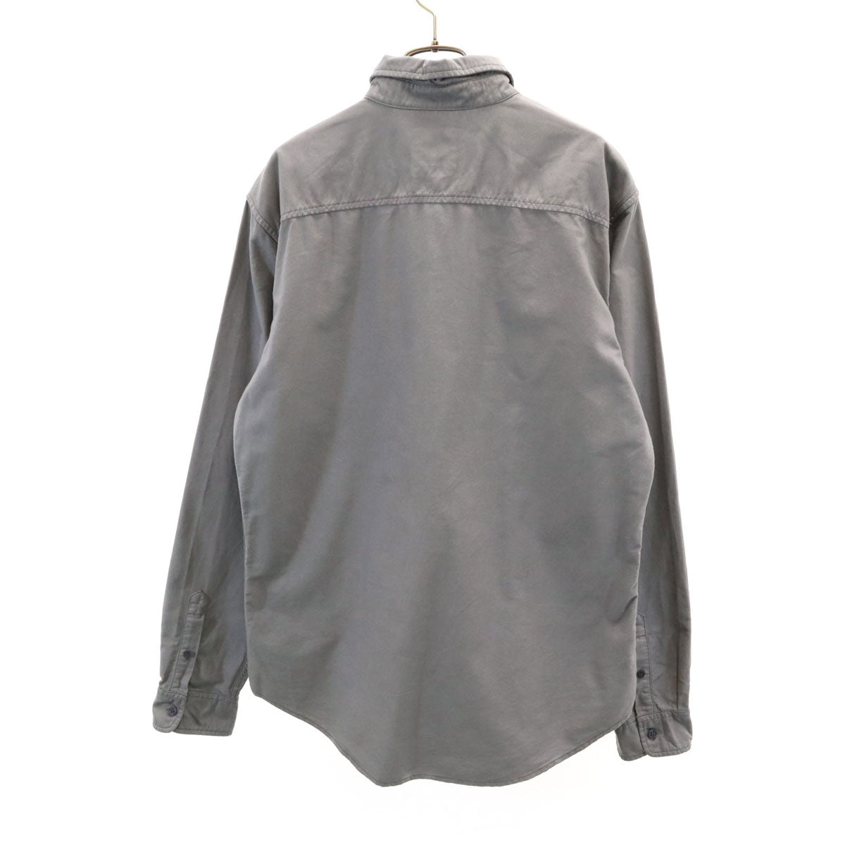 ARMANI EXCHANGE アルマーニエクスチェンジ 長袖 コットンシャツ L グレー メンズ
