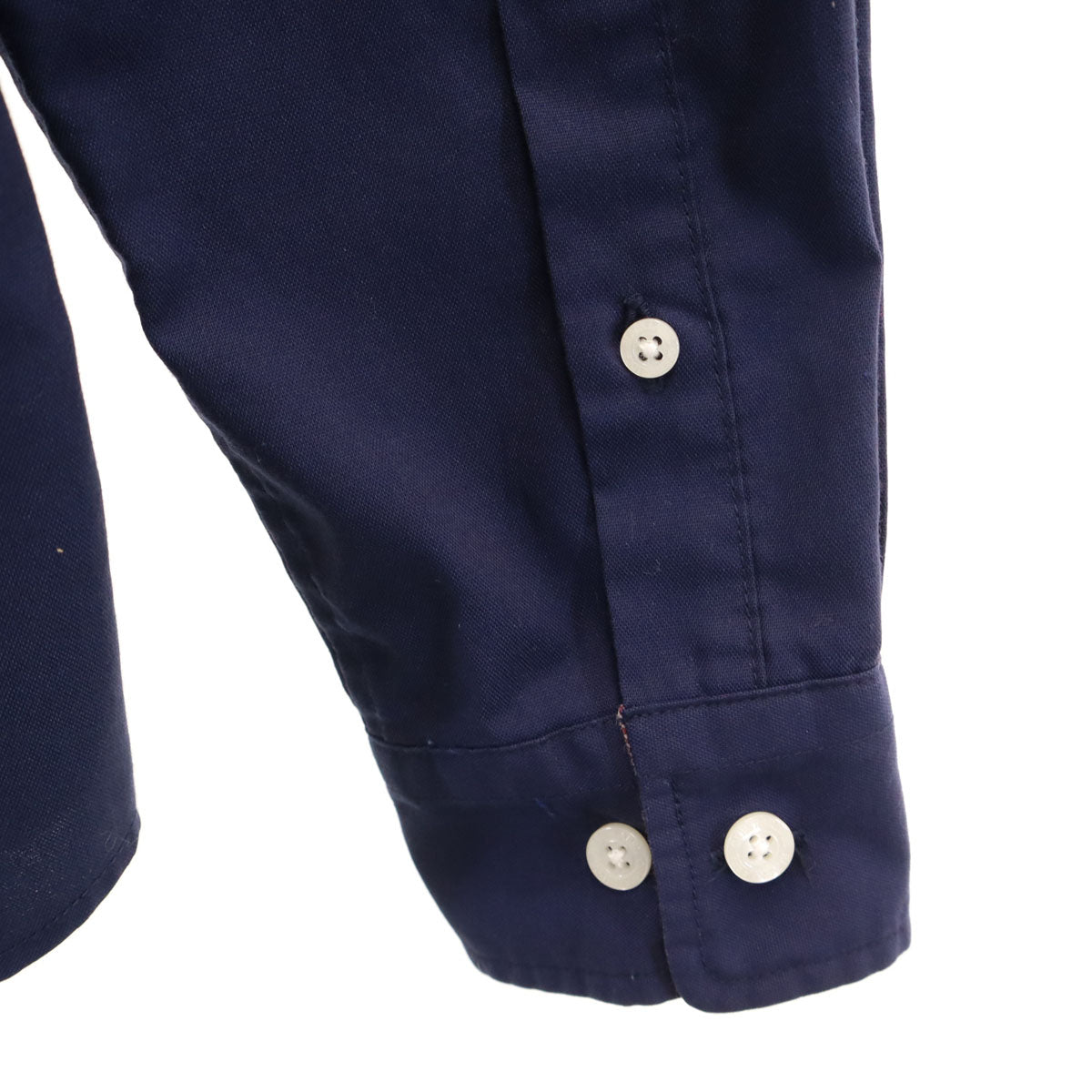 BLACK LABEL CRESTBRIDGE ブラックレーベルクレストブリッジ 長袖 チェックｘデニム切替 シャツ S ネイビー メンズ