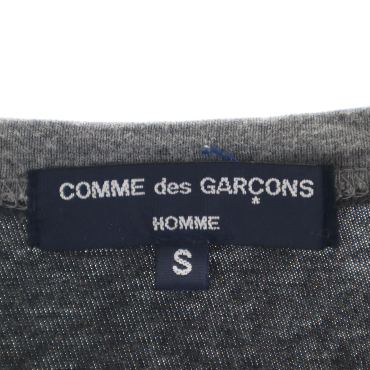 COMME des GARCONS HOMME コムデギャルソンオム 2004年 日本製 長袖 Tシャツ S ホワイト ロンT メンズ