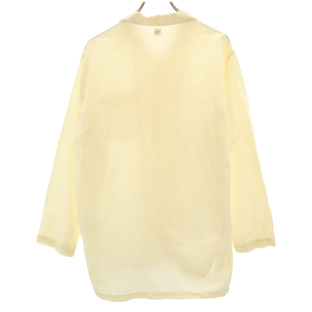 KAPTAIN SUNSHINE キャプテンサンシャイン 日本製 長袖 ワイド オープンカラーシャツ 36 クリーム色 メンズ