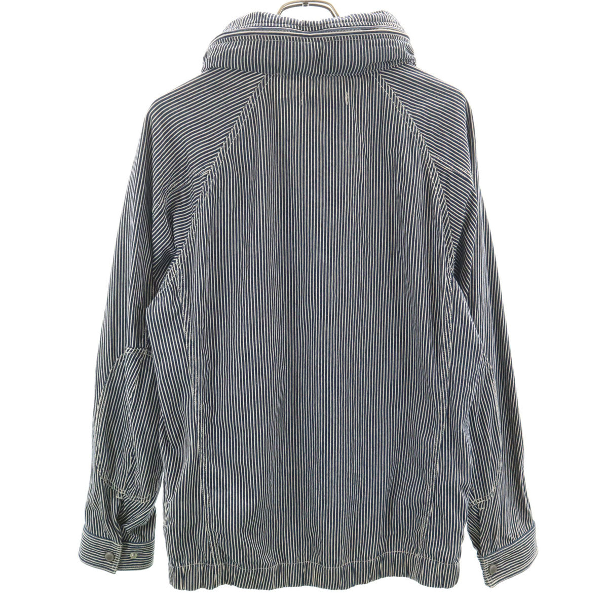 nonnative ノンネイティブ 日本製 ヒッコリーストライプ ブルゾン 2 ネイビー メンズ