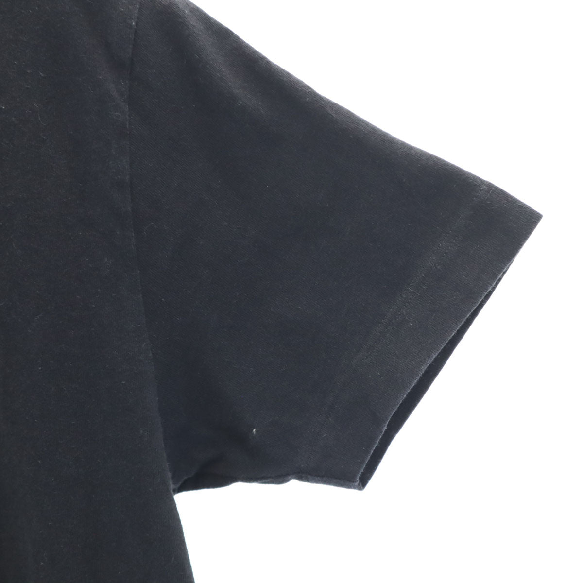 OFF-WHITE オフホワイト ポルトガル製 バックプリント 半袖 Tシャツ XXS ブラック MAIN LABEL メンズ