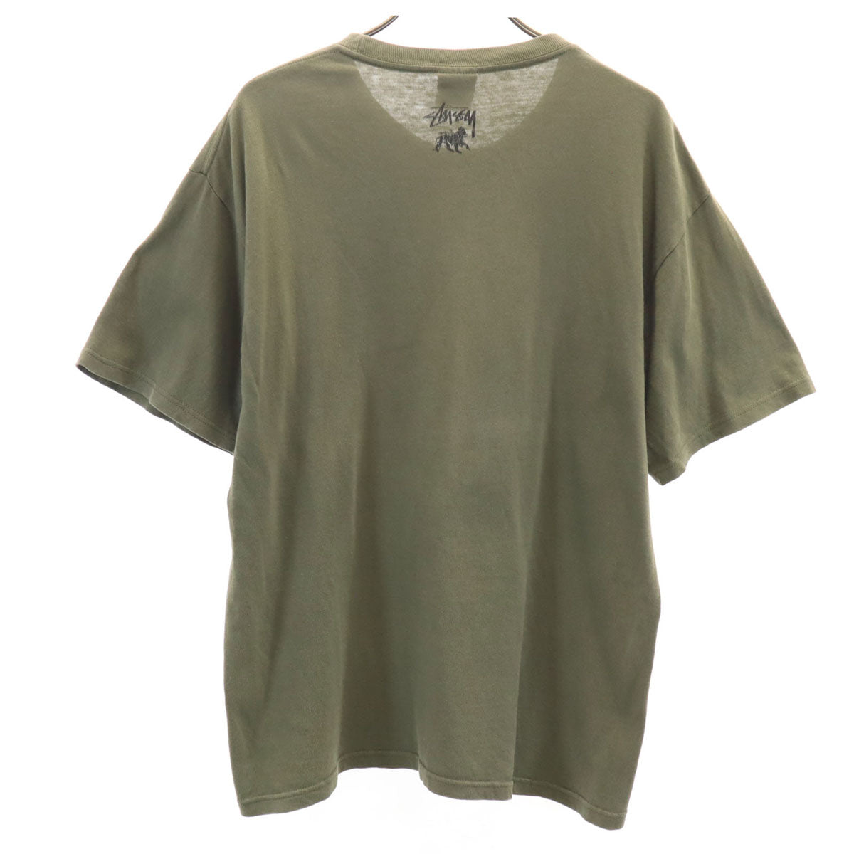 STUSSY ステューシー 半袖 Tシャツ M オリーブ メンズ