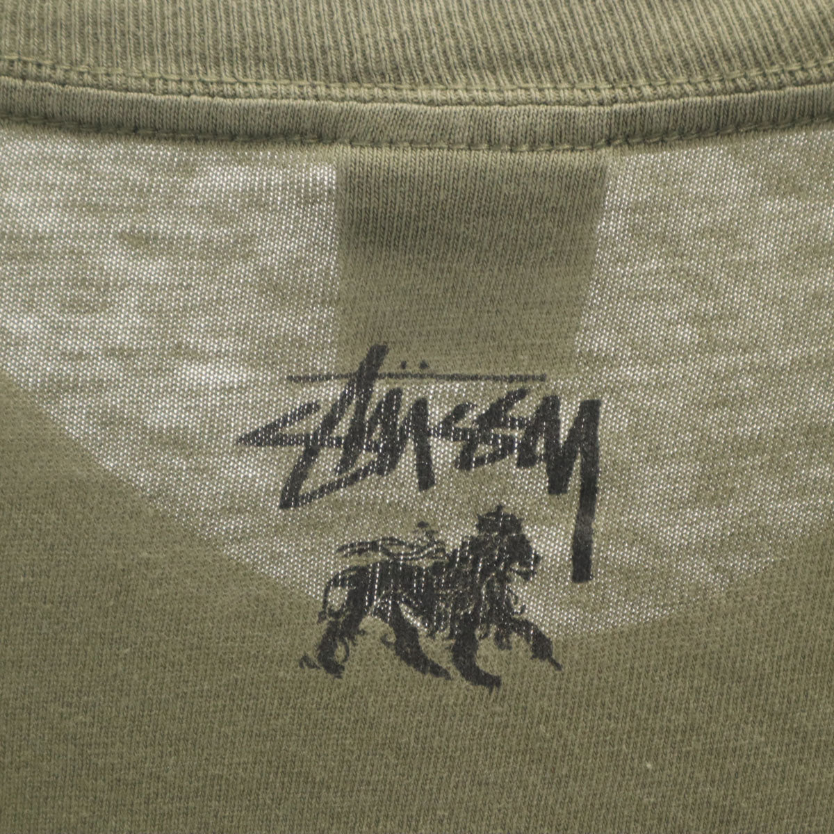 STUSSY ステューシー 半袖 Tシャツ M オリーブ メンズ