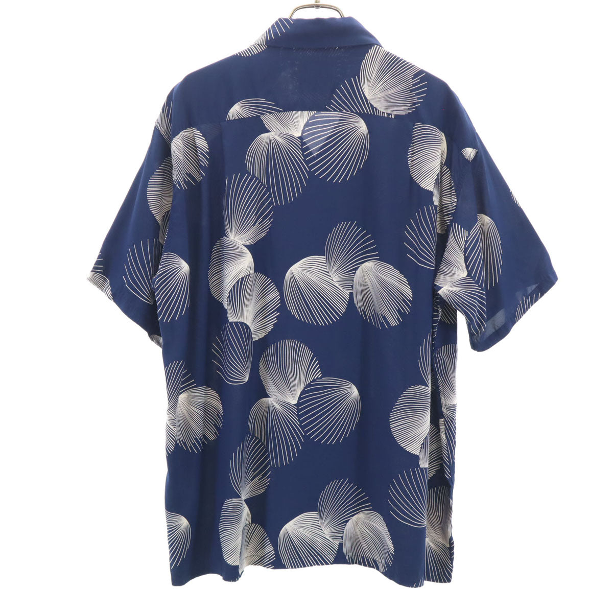 SUN SURF サンサーフ 日本製 スペシャルエディション 半袖 デューク カハナモク アロハシャツ L ネイビー DK37570 東洋エンタープライズ DUKE KAHANAMOKU 箱付き メンズ