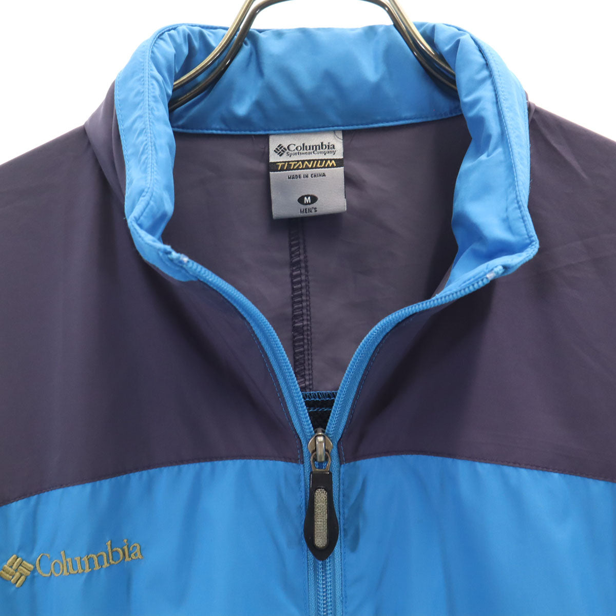 Columbia コロンビア ジャケット M 水色 アウトドア メンズ