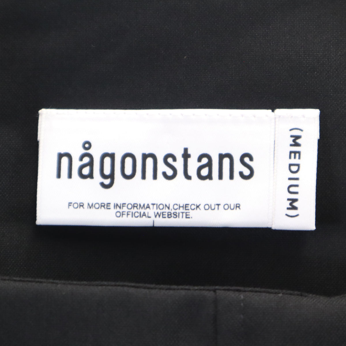 nagonstans ナゴンスタンス 日本製 デザイン ジャンパースカート M ブラック レディース
