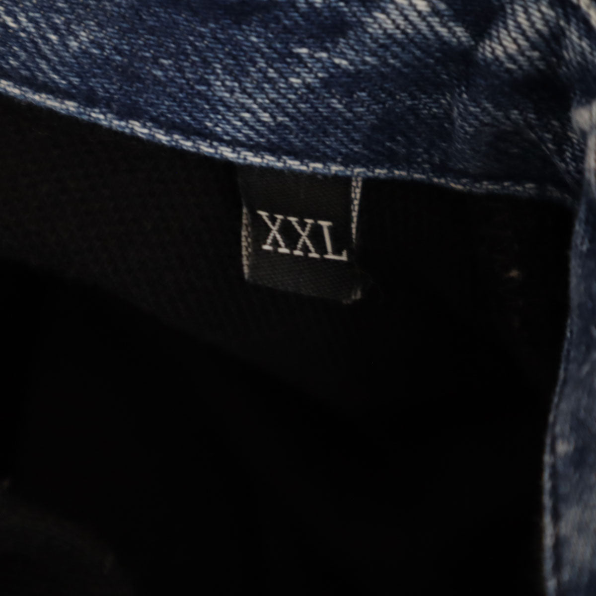 DIESEL ディーゼル 半袖 襟デニム ポロシャツ XXL ブラック メンズ