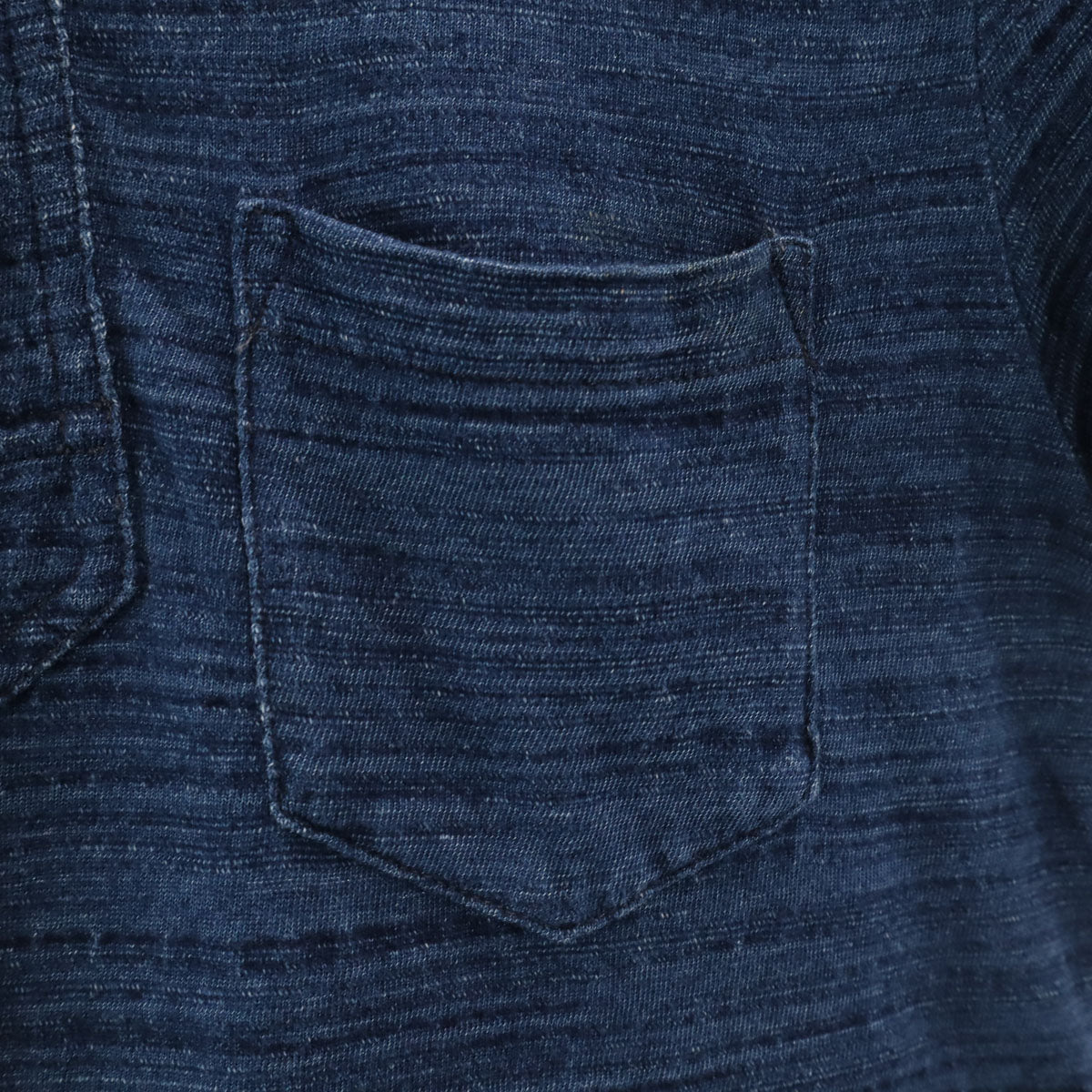 ダブルアールエル RRL 半袖 インディゴ染め ポロシャツ XS ネイビー Ralph Lauren ラルフローレン メンズ