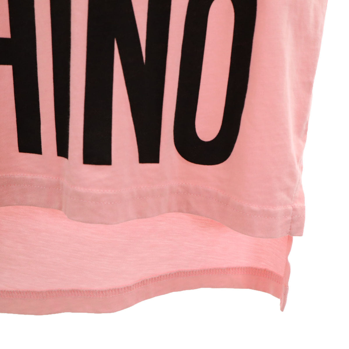 MOSCHINO モスキーノ 半袖 Tシャツ 44 ピンク レディース