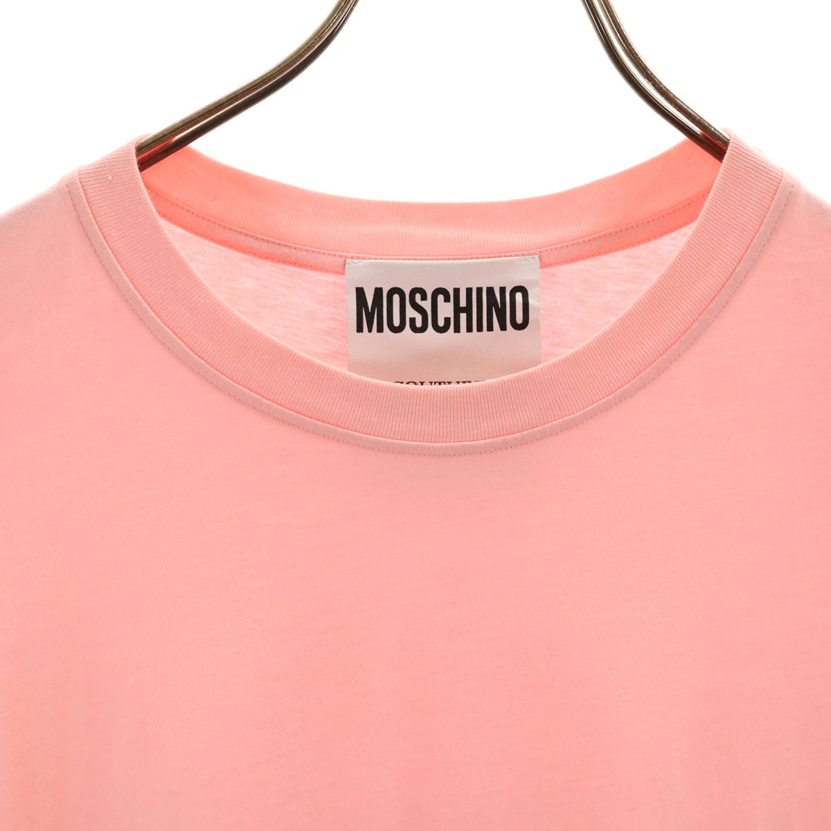 MOSCHINO モスキーノ 半袖 Tシャツ 44 ピンク レディース