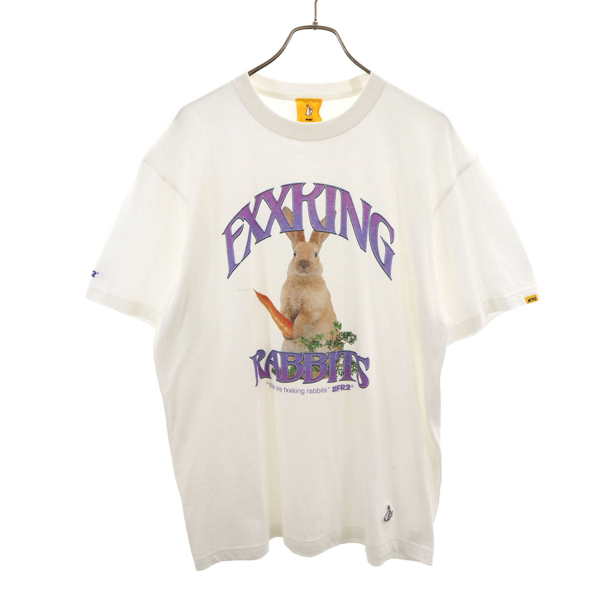 FR2 エフアールツー RABBITS 半袖 Tシャツ L ホワイト メンズ