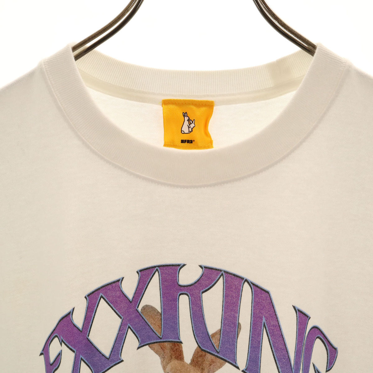 FR2 エフアールツー RABBITS 半袖 Tシャツ L ホワイト メンズ