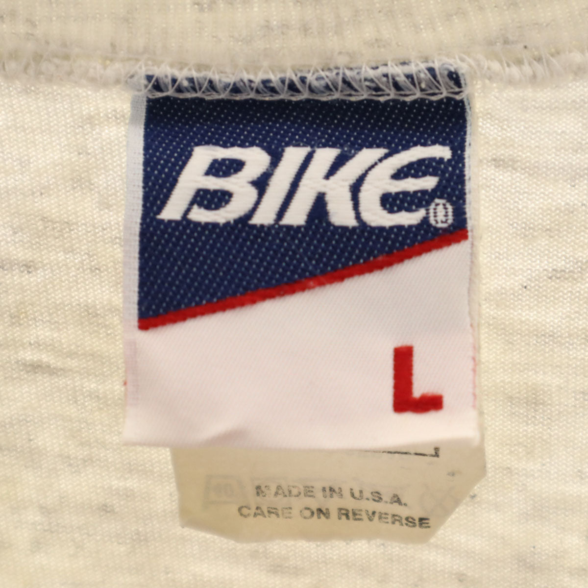 BIKE 90s USA製 オールド BALL'N 半袖 Tシャツ L グレー バスケ メンズ