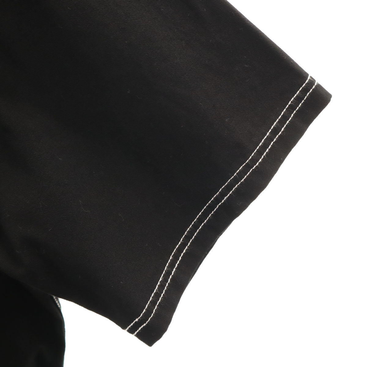 美品 XLARGE エクストララージ 半袖 ジップアップ ワークシャツ M ブラック メンズ