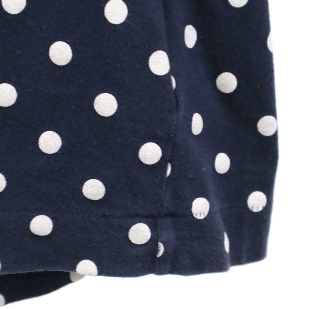 PLAY COMME des GARCONS プレイコムデギャルソン 2011年 日本製 ドット柄 長袖 Tシャツ M ネイビー ロンT メンズ