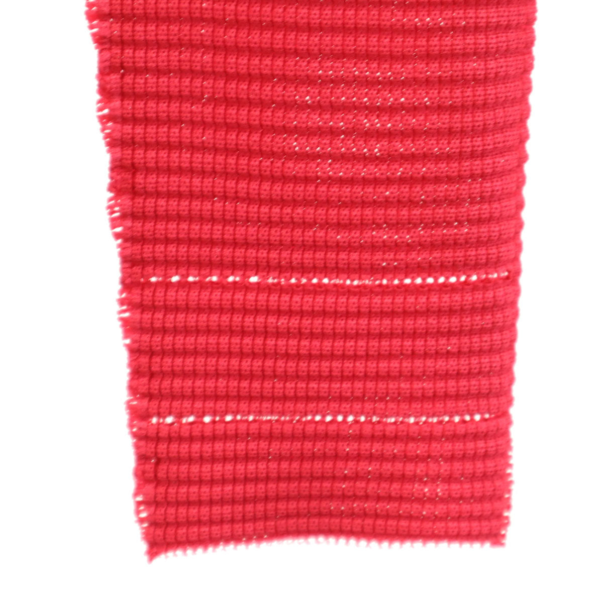 美品 ISSEY MIYAKE me イッセイミヤケミー 長袖 プリーツ シャツ レッド系 レディース
