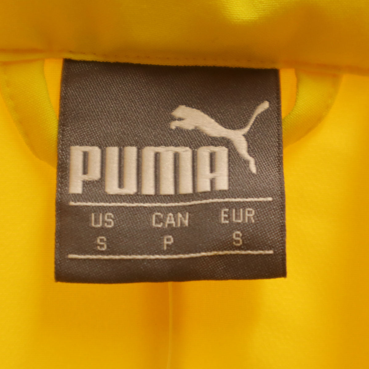 PUMA プーマ 未使用 BVB レインジャケット S イエロー メンズ