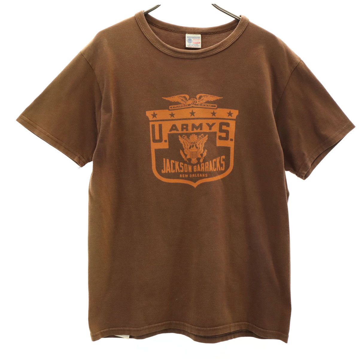BUZZRICKSON バズリクソン USA製 半袖 Tシャツ M ブラウン 東洋エンタープライズ メンズ