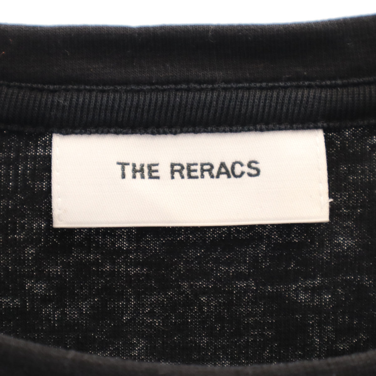 THE RERACS ザ リラックス 半袖 Tシャツ ブラック ポケT 無地 メンズ
