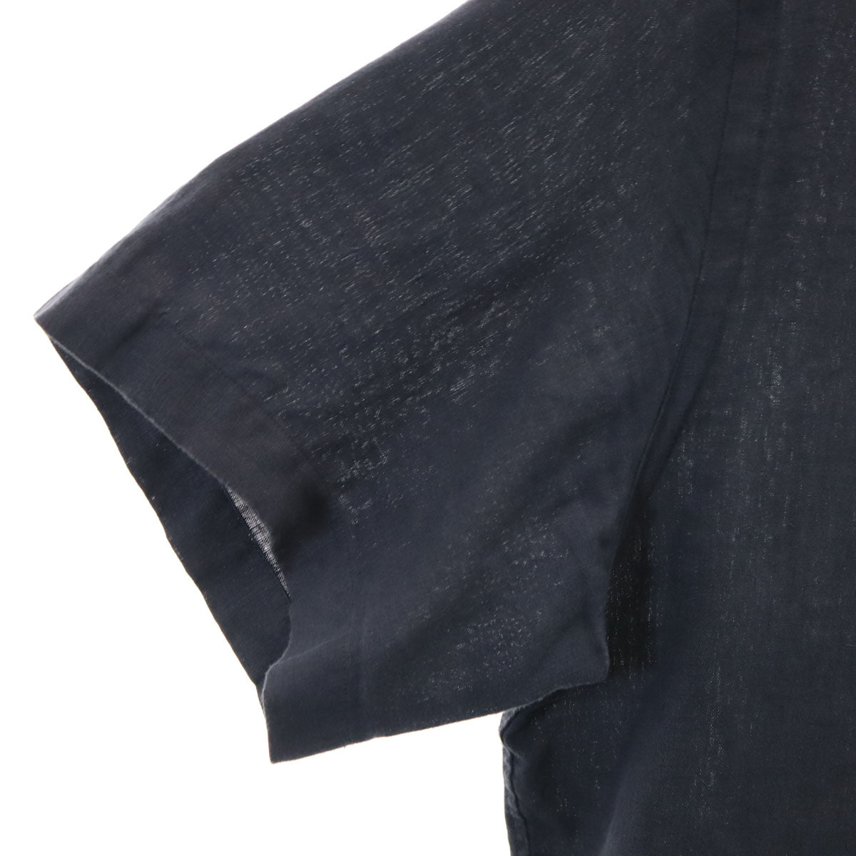 PAUL SMITH COLLECTION ポールスミスコレクション 日本製 半袖 リネンシャツ XL ネイビー メンズ
