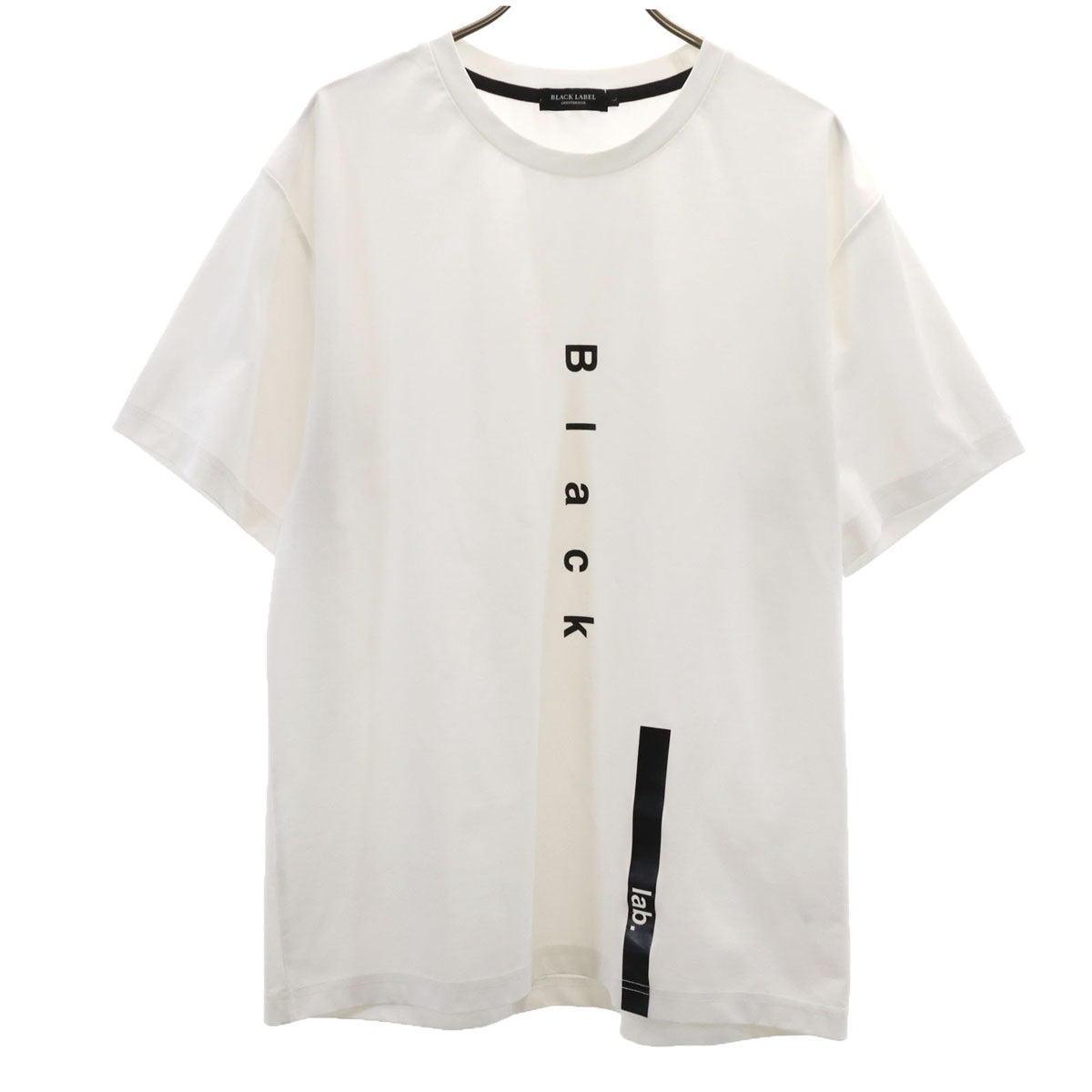 BLACK LABEL CRESTBRIDGE ブラックレーベルクレストブリッジ 半袖 Tシャツ L ホワイト メンズ