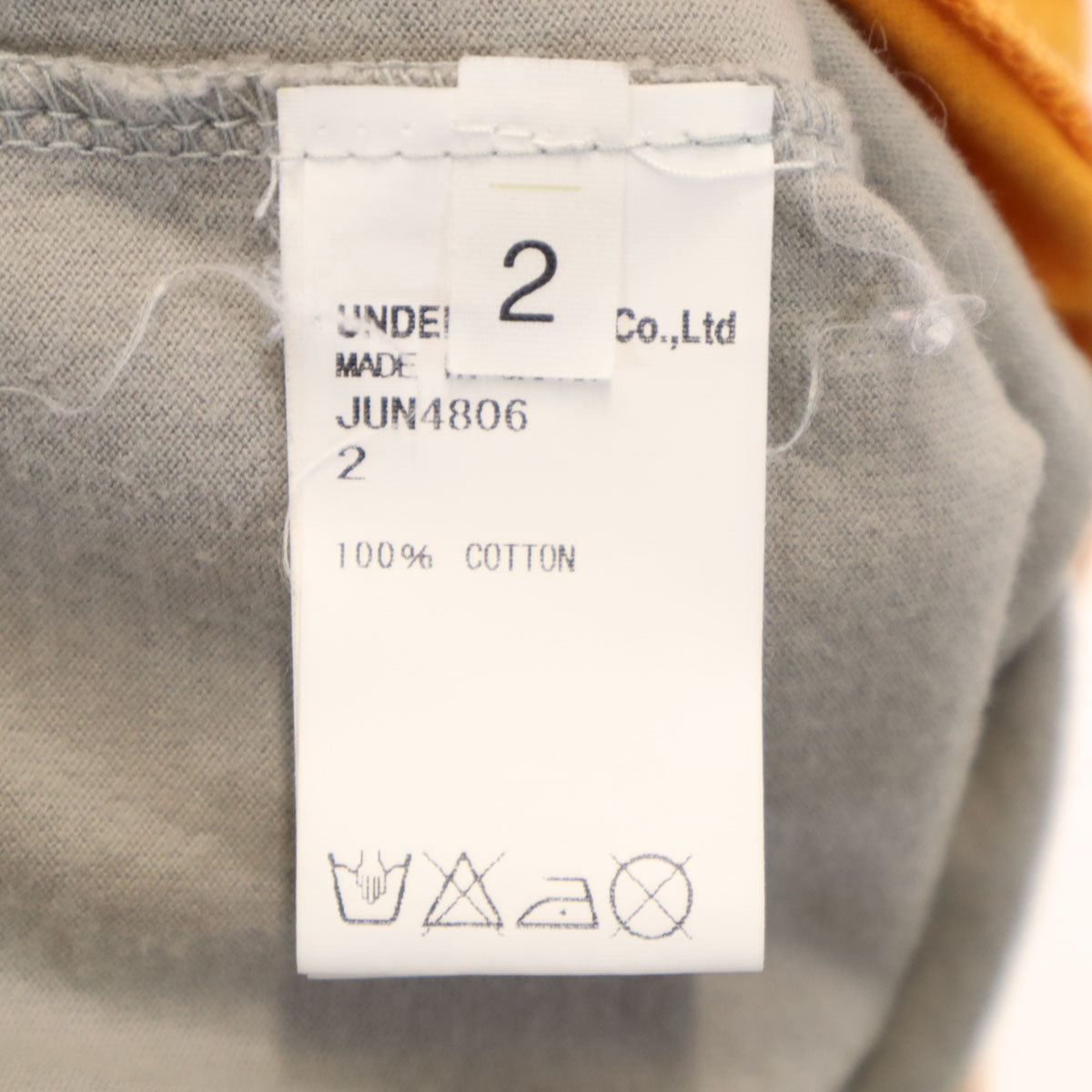 John UNDERCOVER ジョンアンダーカバー 日本製 半袖 Tシャツ 2 グレー メンズ