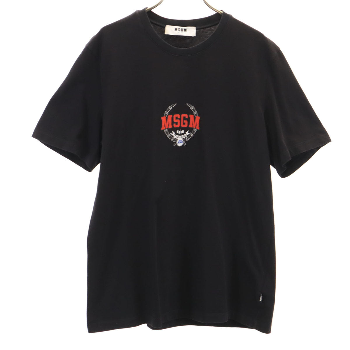 MSGM エムエスジーエム 半袖 Tシャツ S ブラック メンズ