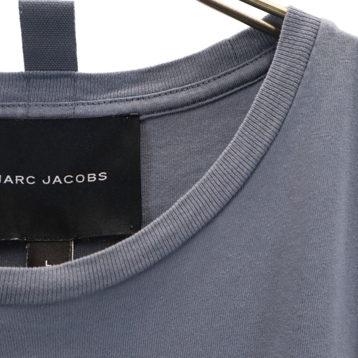 MARC JACOBS マークジェイコブス ポルトガル製 半袖 Tシャツ L グレー レディース