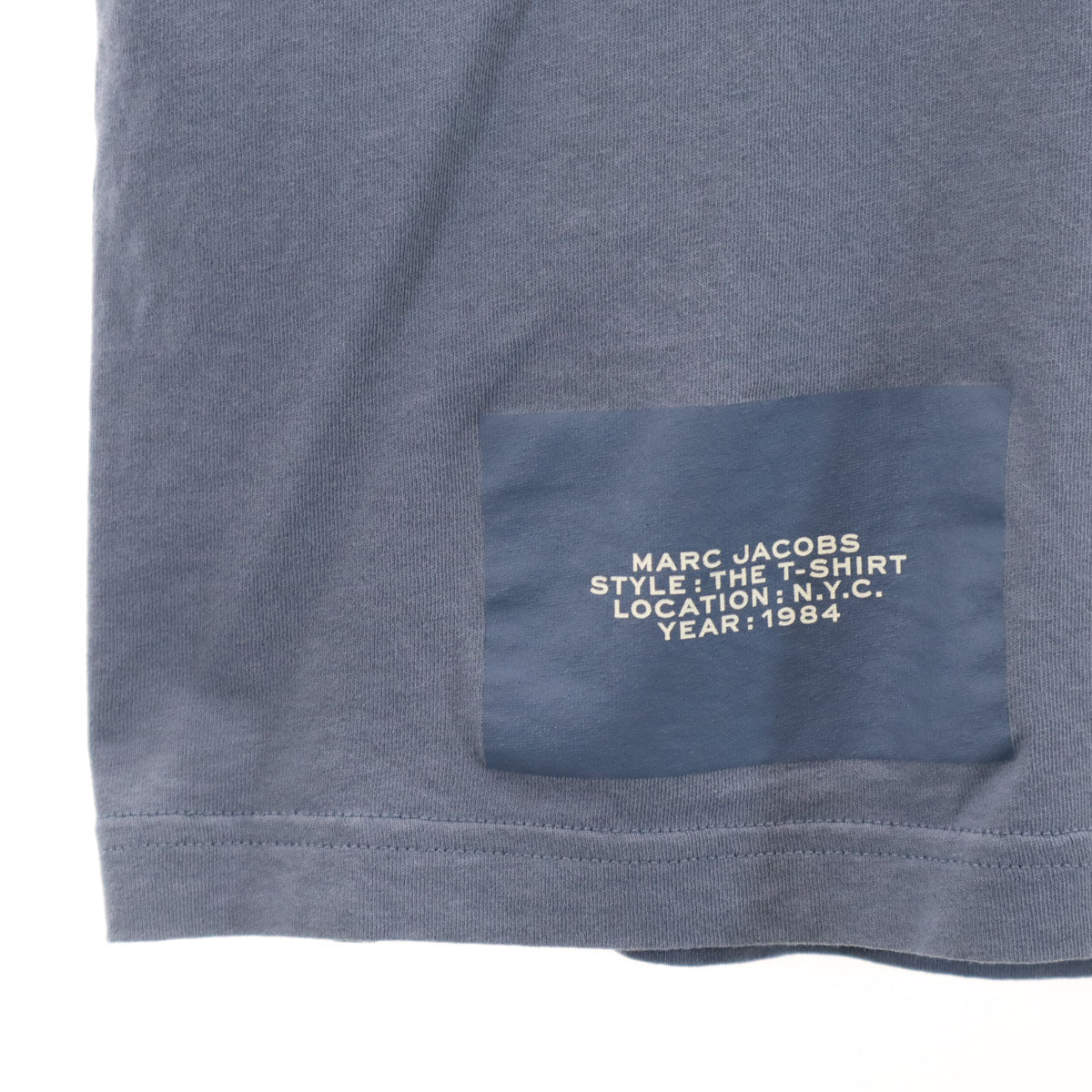 MARC JACOBS マークジェイコブス ポルトガル製 半袖 Tシャツ L グレー レディース