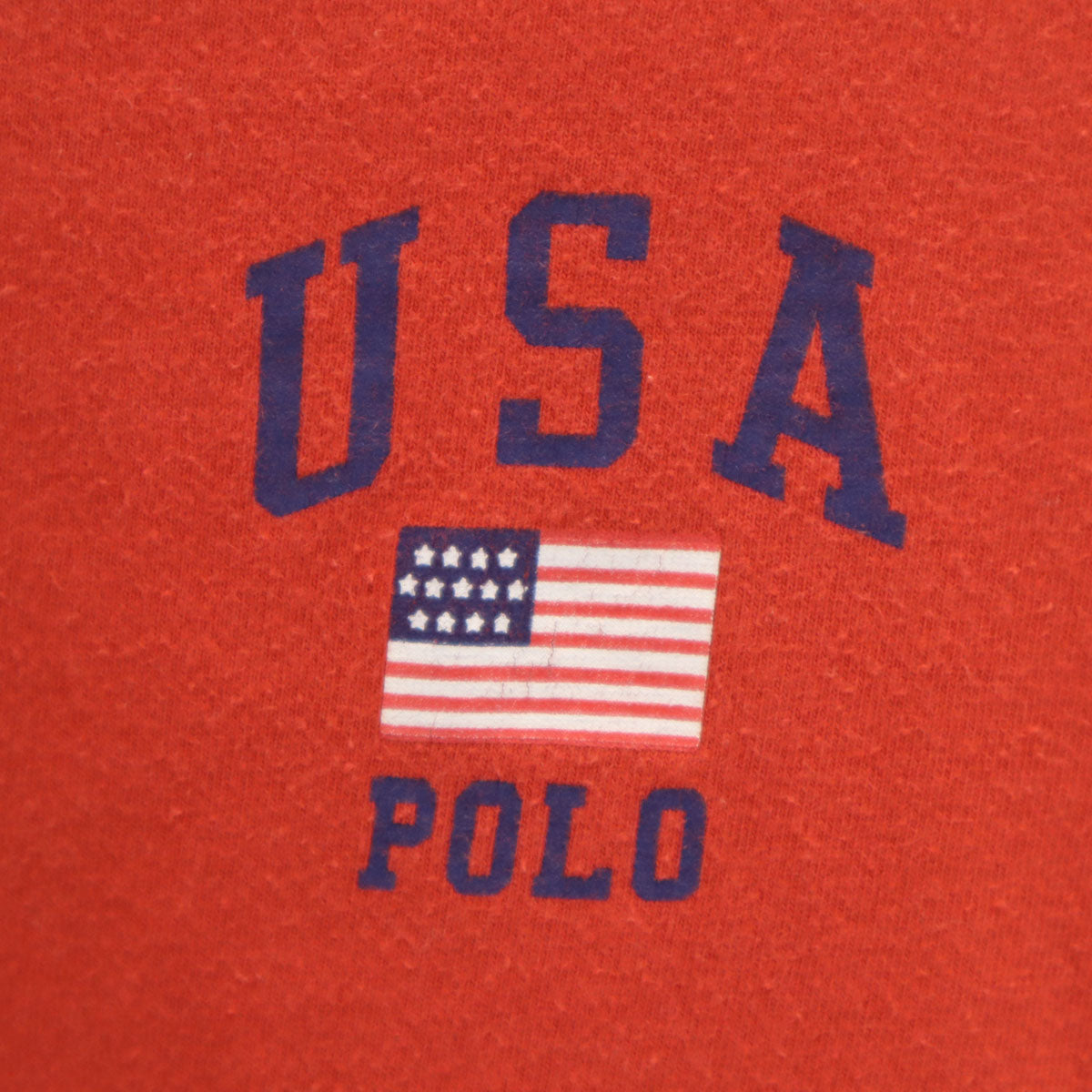 Polo by Ralph Lauren ポロバイラルフローレン 80s ヴィンテージ 緑タグ ボーイズ 半袖 リンガー Tシャツ 160 レッド キッズ