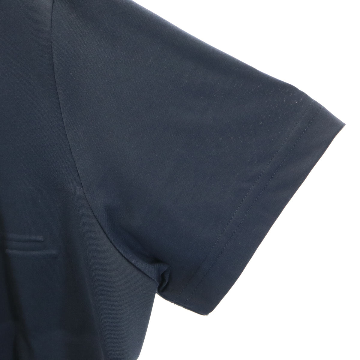 未使用 BOSS HUGO BOSS ボスヒューゴボス エンボスロゴ 半袖 Tシャツ L ネイビー メンズ