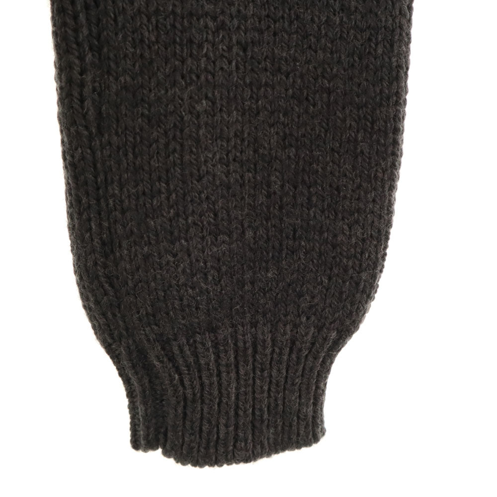 LIVIANA CONTI リビアナコンティ イタリア製 長袖 セーター S チャコールグレー ニット レディース