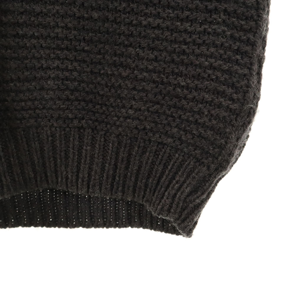 LIVIANA CONTI リビアナコンティ イタリア製 長袖 セーター S チャコールグレー ニット レディース