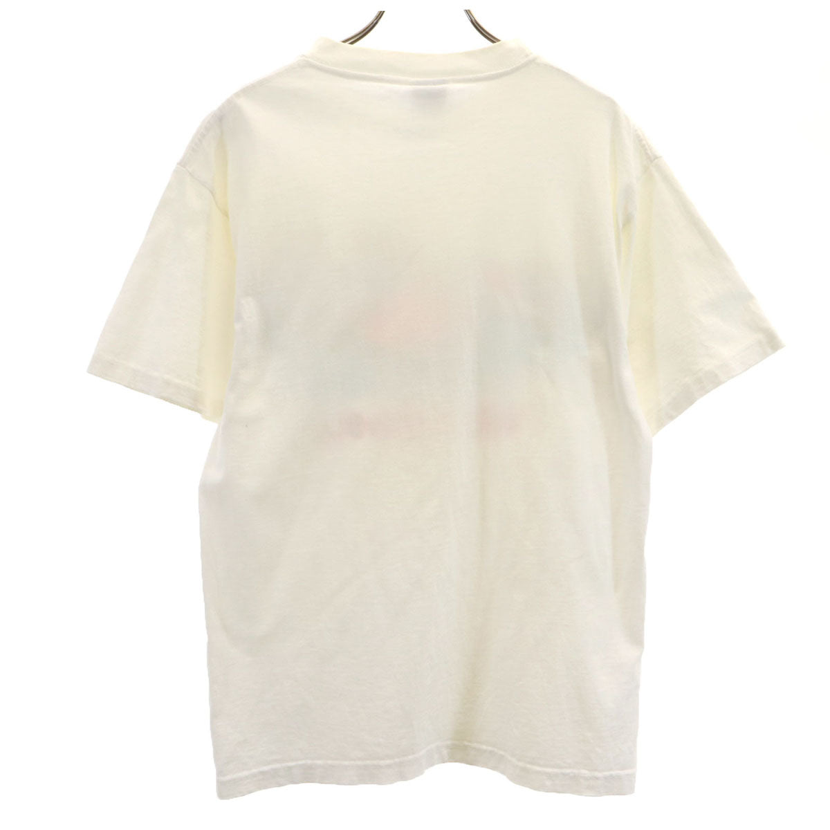 NJ CROCE 90s USA製 オールド Wild 'n' Wooly 半袖 Tシャツ M ホワイト メンズ