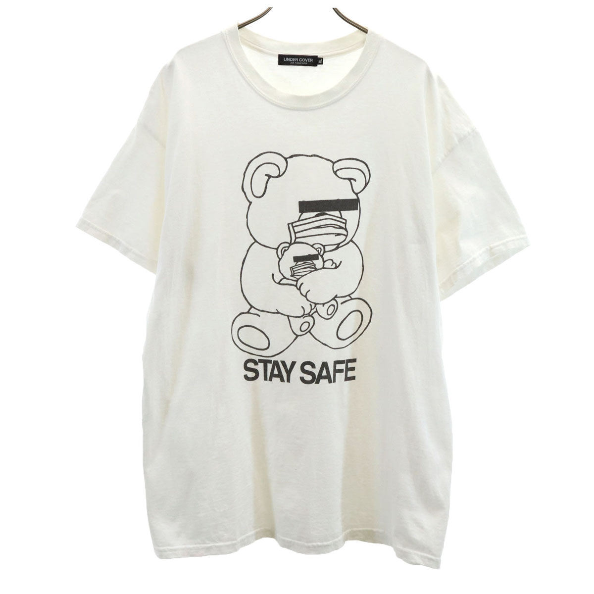 UNDERCOVER アンダーカバー STAY SAFE 半袖 Tシャツ XL ホワイト メンズ