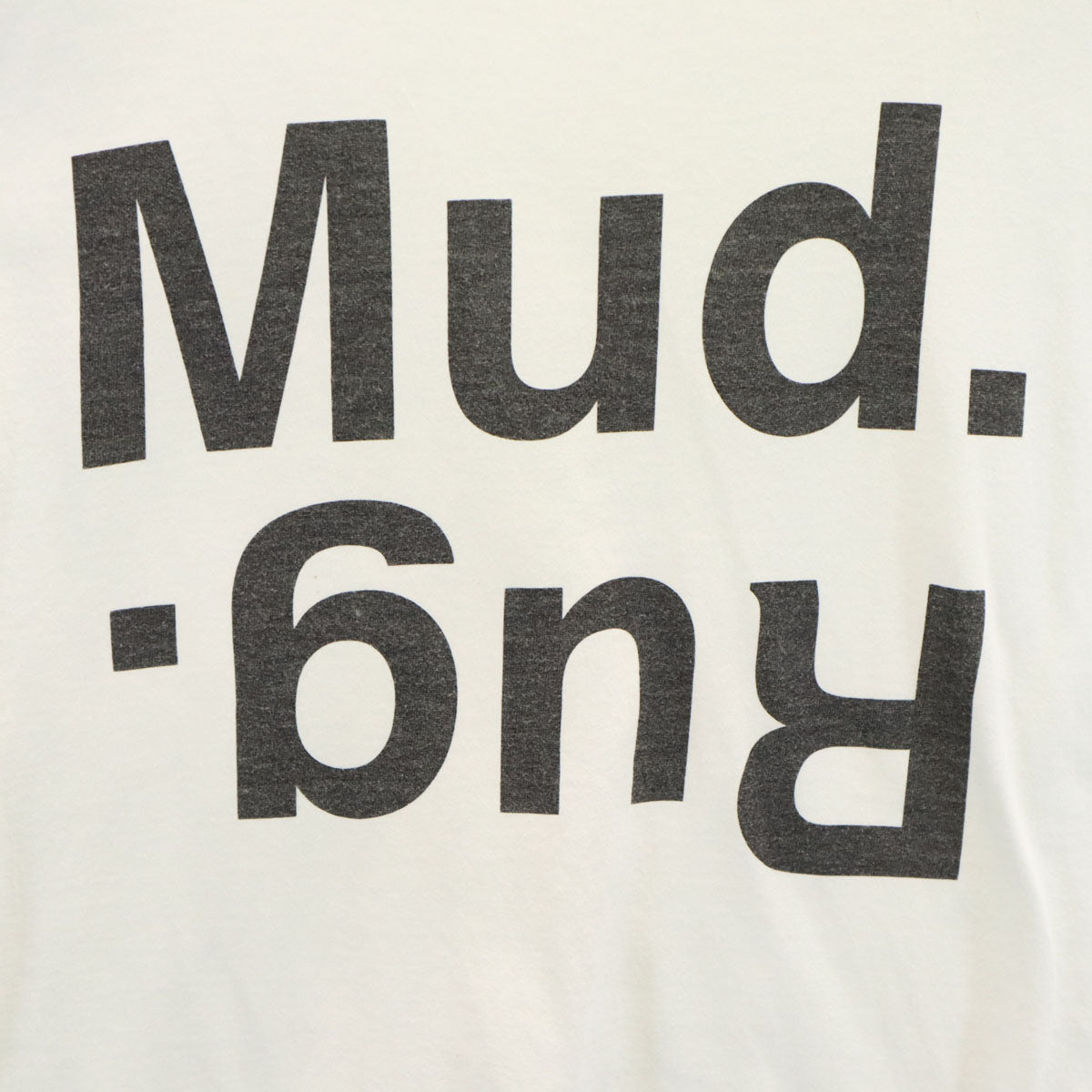UNDERCOVER アンダーカバー MUD RUG 半袖 Tシャツ 1 ミントホワイト系 レディース
