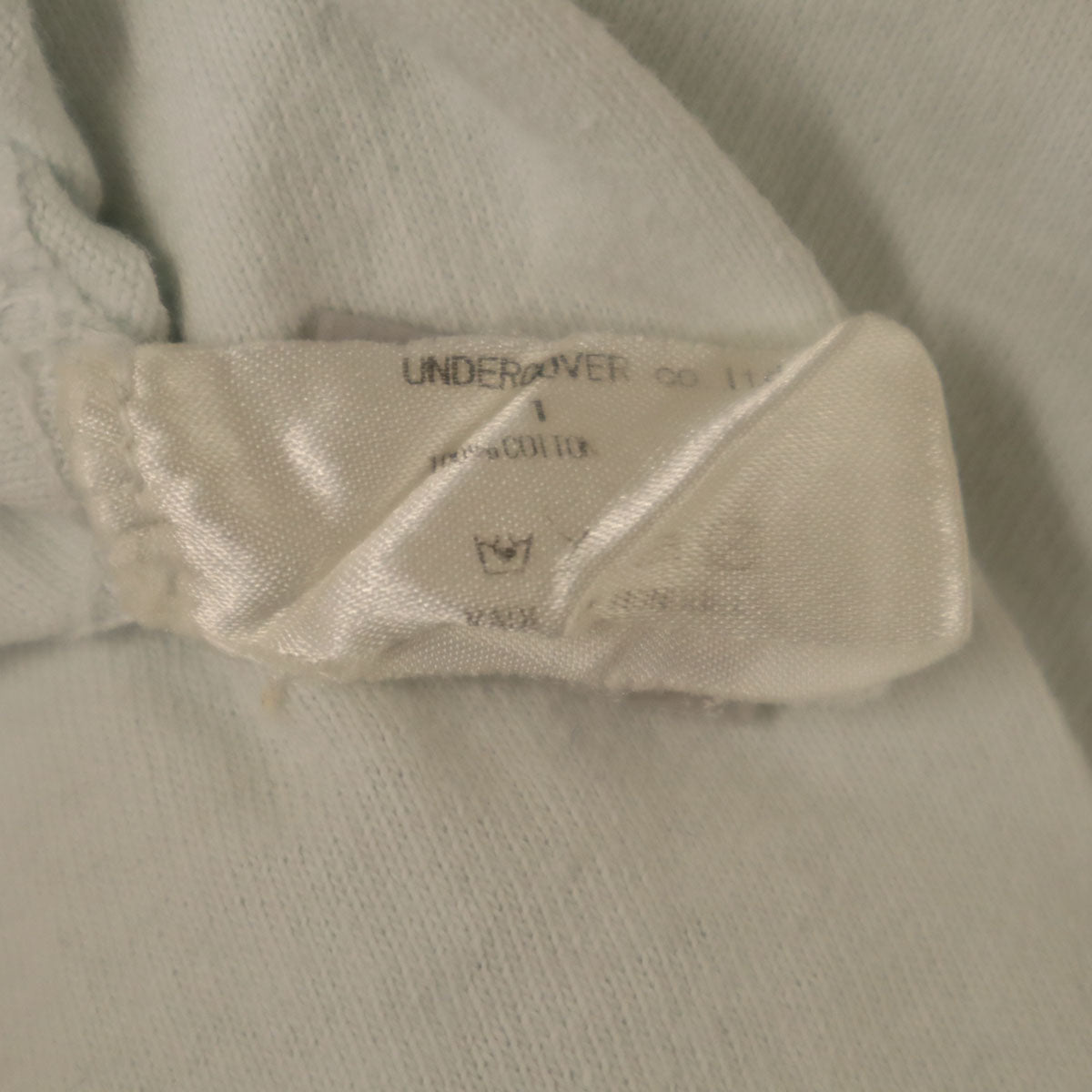 UNDERCOVER アンダーカバー MUD RUG 半袖 Tシャツ 1 ミントホワイト系 レディース