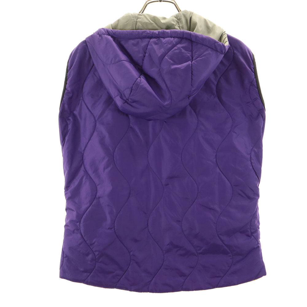 WILDTHINGS ワイルドシングス USA製 リバーシブル 中綿ベスト XS グレー メンズ