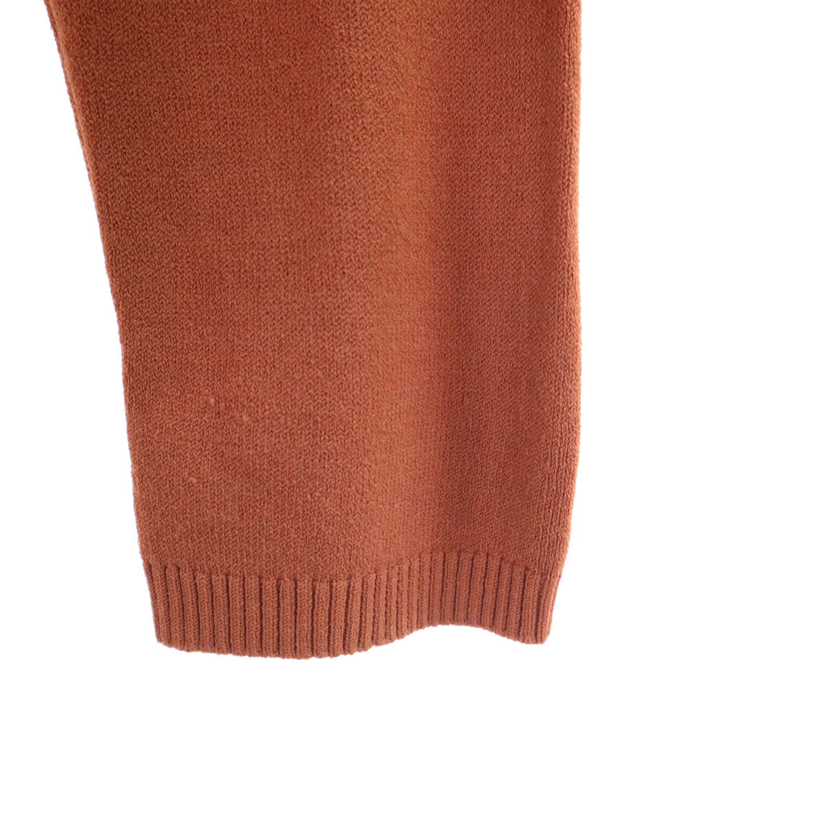 EPOCA エポカ 7分袖 ニット 40 オレンジブラウン レディース