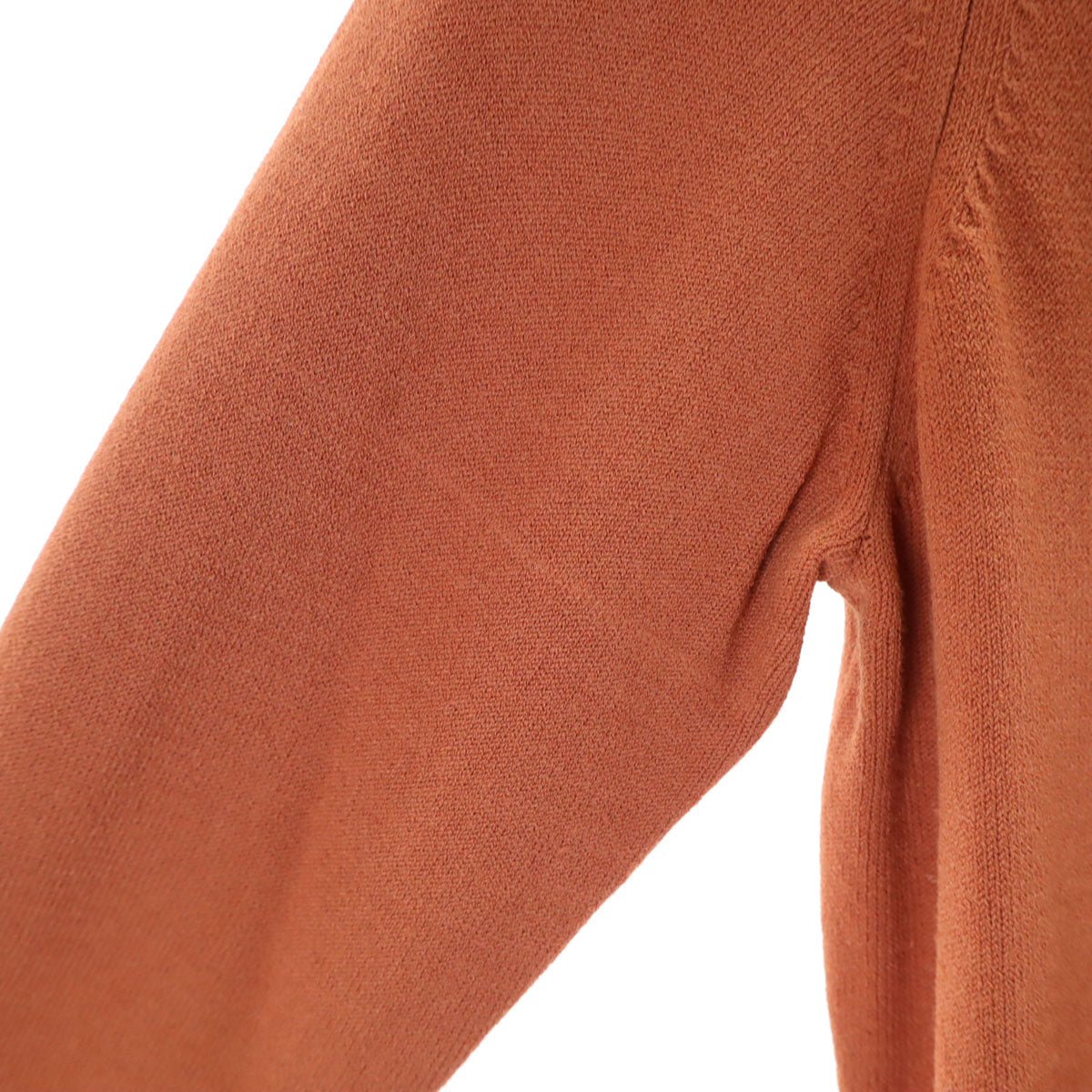 EPOCA エポカ 7分袖 ニット 40 オレンジブラウン レディース