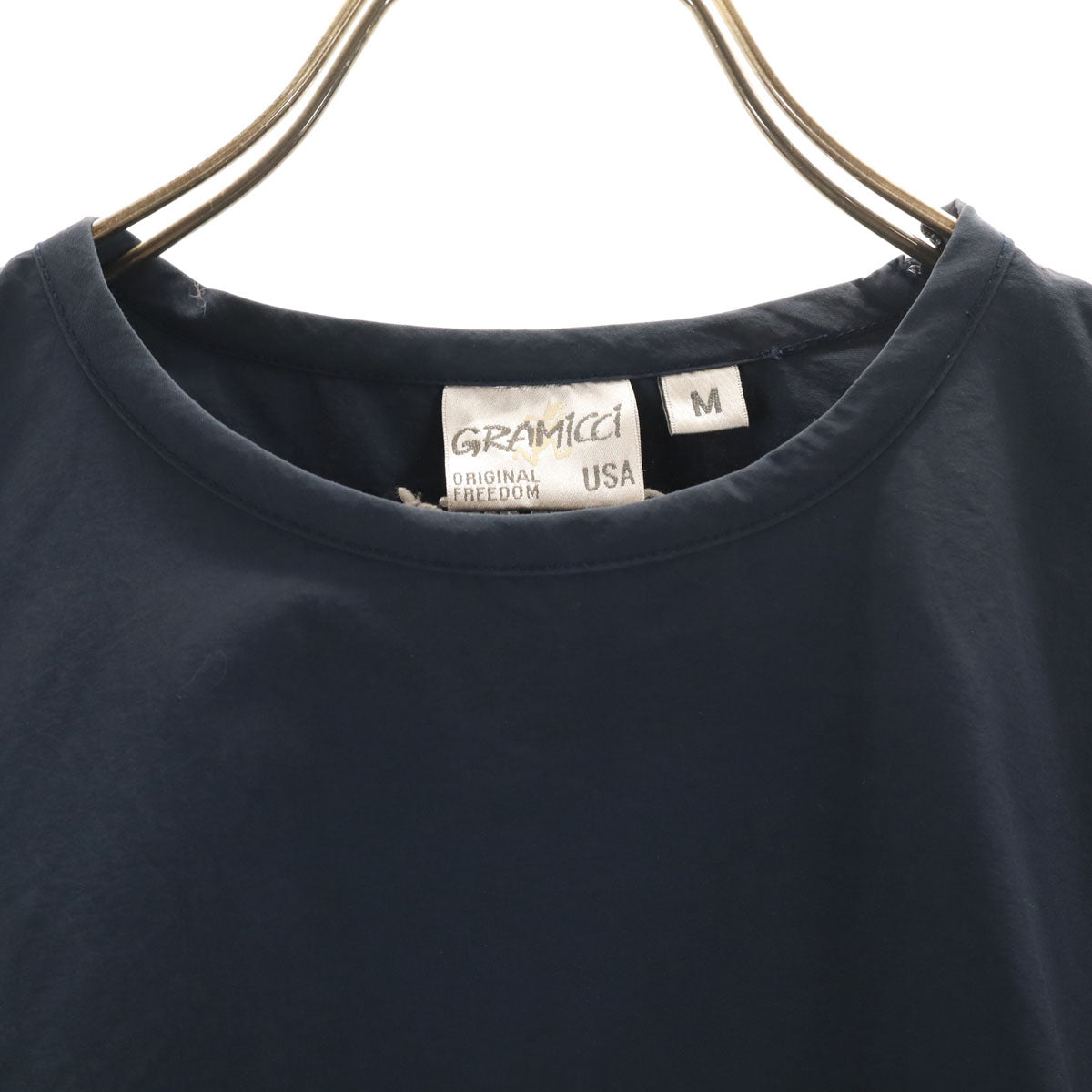 Gramicci グラミチ 半袖 キャンプ Tシャツ M ネイビー アウトドア メンズ