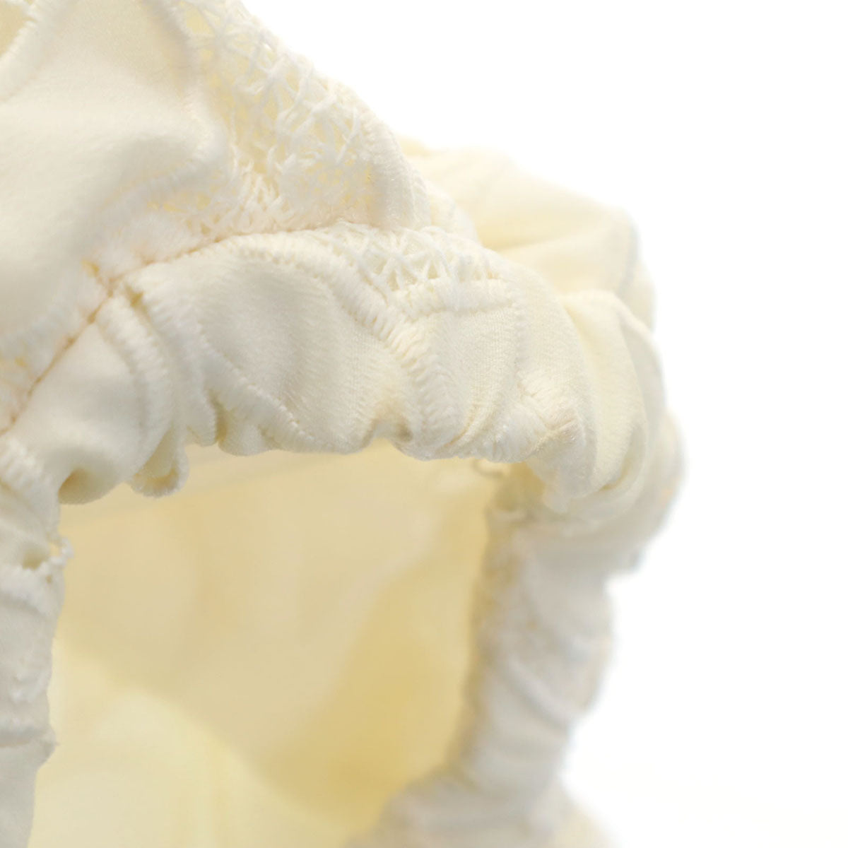 UNITED ARROWS ユナイテッドアローズ 日本製 長袖 ボートネック 総レース ブラウス 36 アイボリー プルオーバー レディース